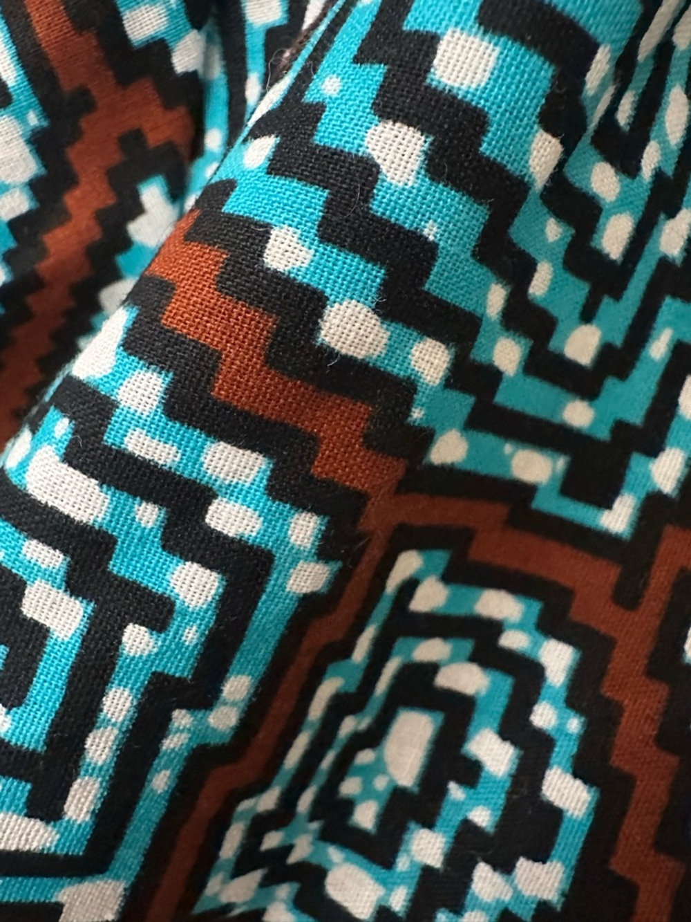 Lisa Folawiyo Ankara Dress – Tailored Fit, Designer Piece - Size 4 - Picture 10 of 11